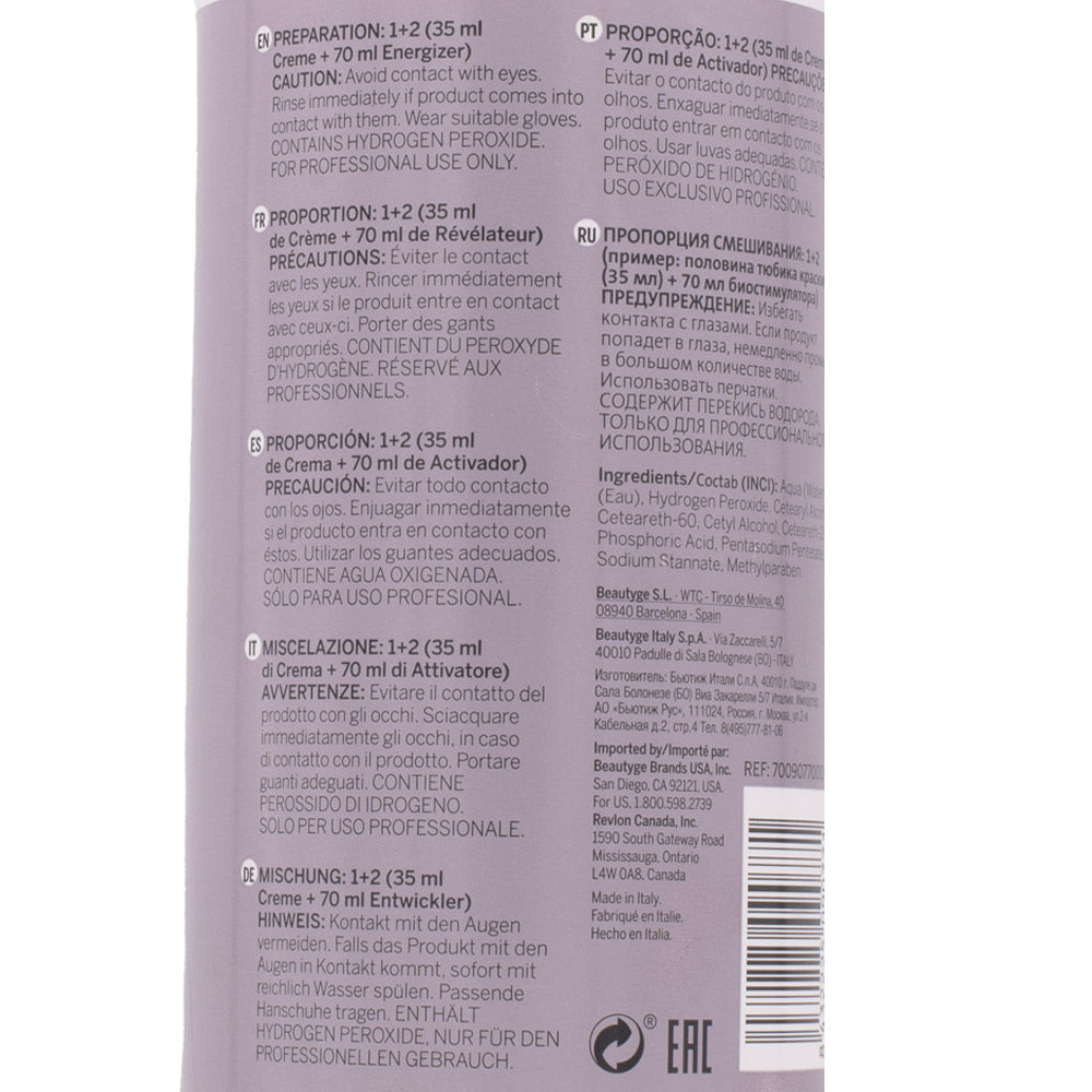 Revlon Young Color Excel Plus Energizer 4.5 % 15vol 900ml - crema ossidante