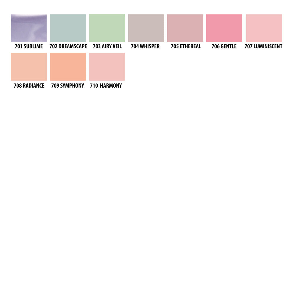 Mesauda MNP Gel Polish Sheer Colour 704 Whisper 10ml - smalto semipermanente