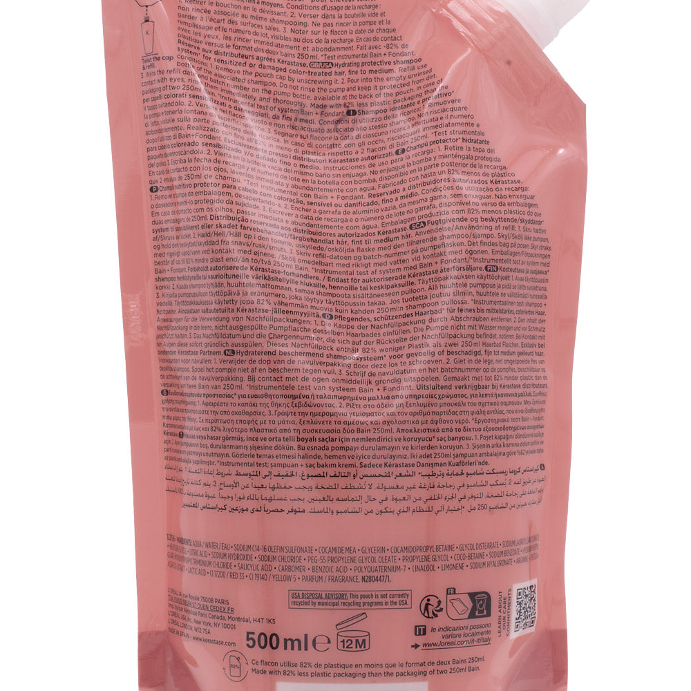 Kerastase Chroma Absolu Bain Chroma Respect Refill 500ml - eco-ricarica shampoo capelli colorati