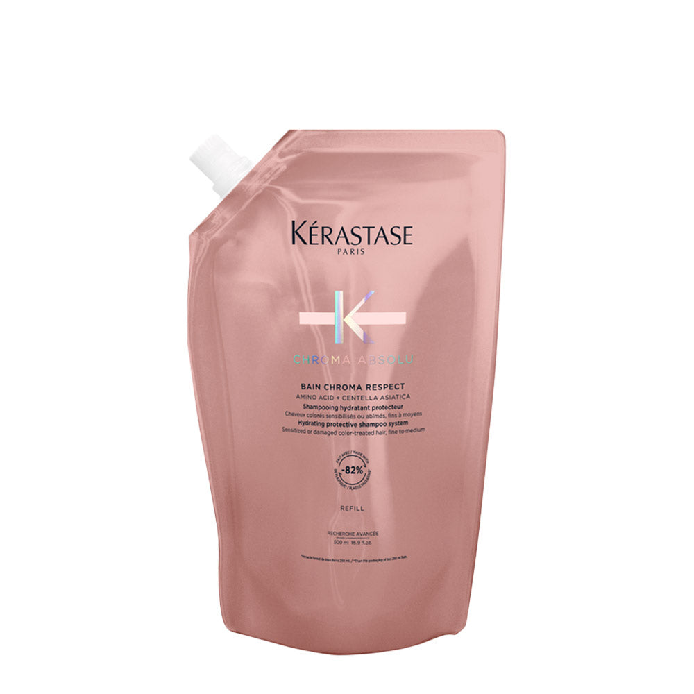 Kerastase Chroma Absolu Bain Chroma Respect Refill 500ml - eco-ricarica shampoo capelli colorati