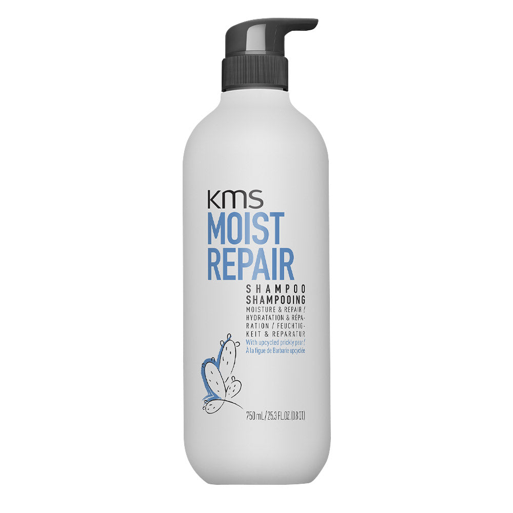 KMS Moist Repair Shampoo 750ml - shampoo idratante ristrutturante