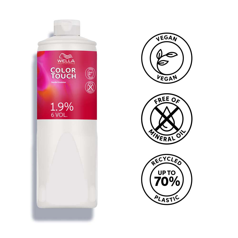 Wella Color Touch Emulsion 6Vol 1.9% 1000ml - lozione ossidante