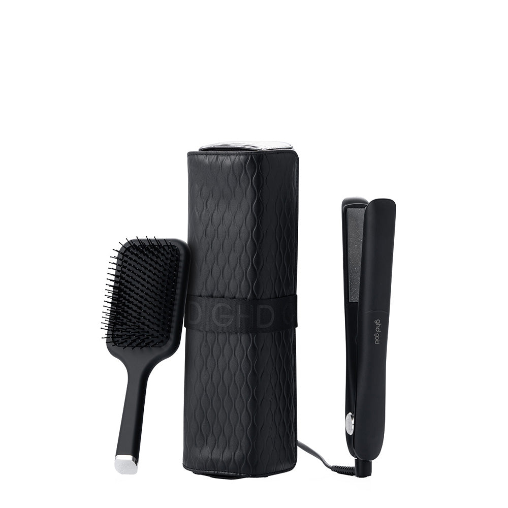 Ghd Gift Set Gold - piastra e paddle brush