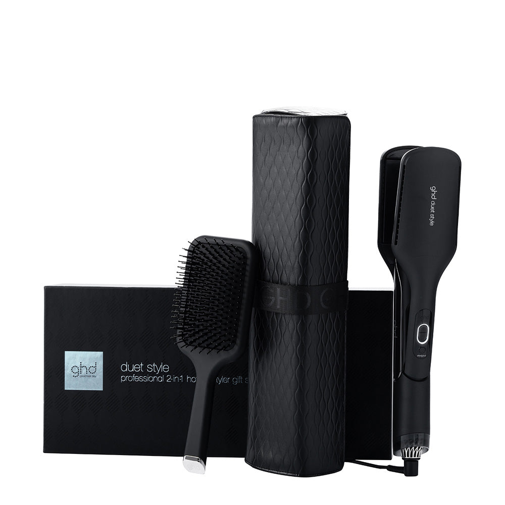 Ghd Duet Style Gift Set Xmas - hot air styler e paddle brush
