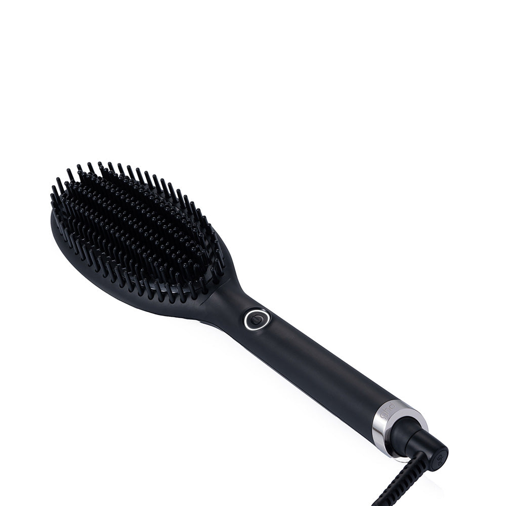 Ghd Glide Iced Luxe Gift Set Xmas - spazzola elettrica  lisciante e paddle brush