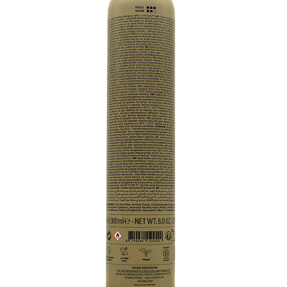 Keune Style Fixer Strong Hold Hairspray 300ml - lacca tenuta forte