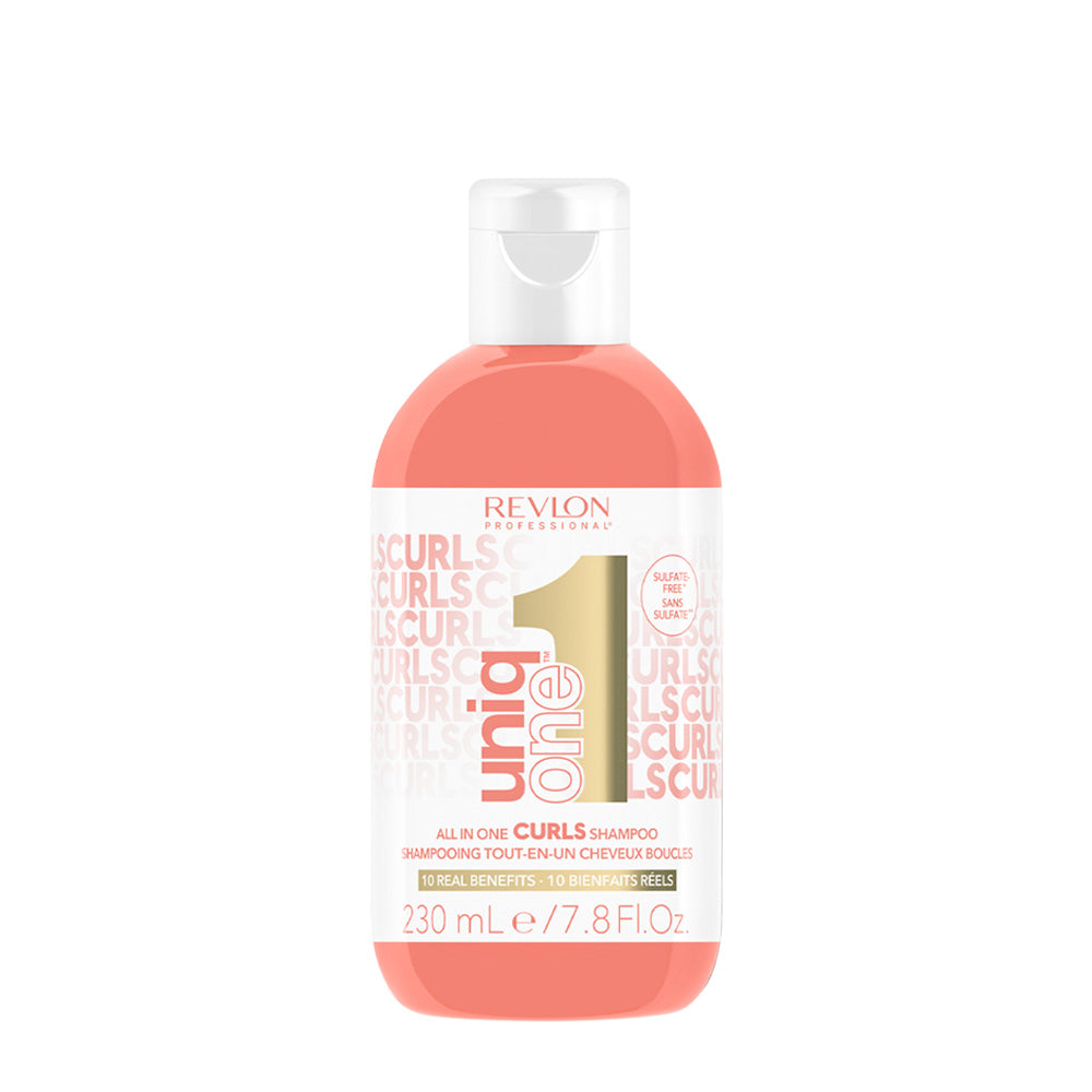 Revlon Uniq One Curls Shampoo 230ml - shampoo capelli ricci e mossi