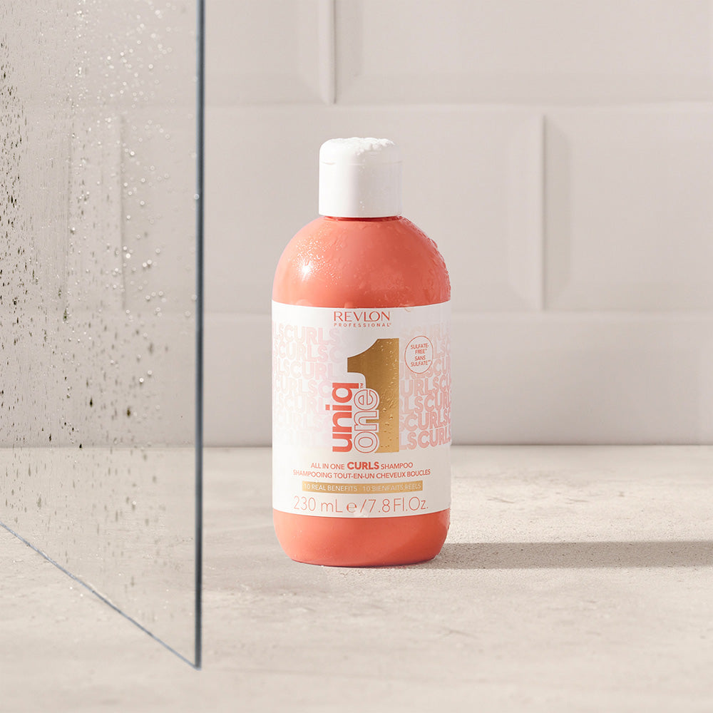 Revlon Uniq One Curls Shampoo 230ml - shampoo capelli ricci e mossi