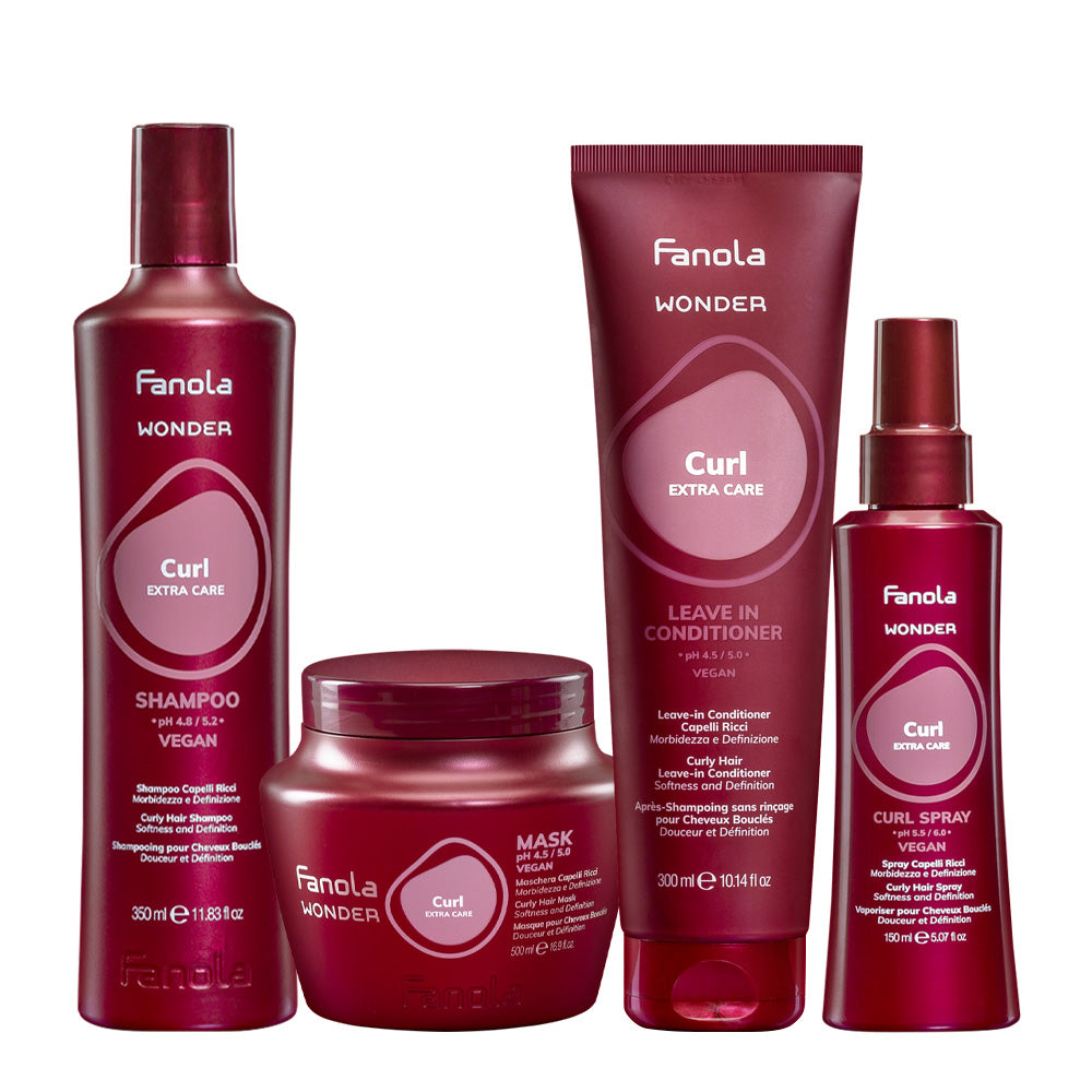 Fanola Wonder Curl Curly Routine
