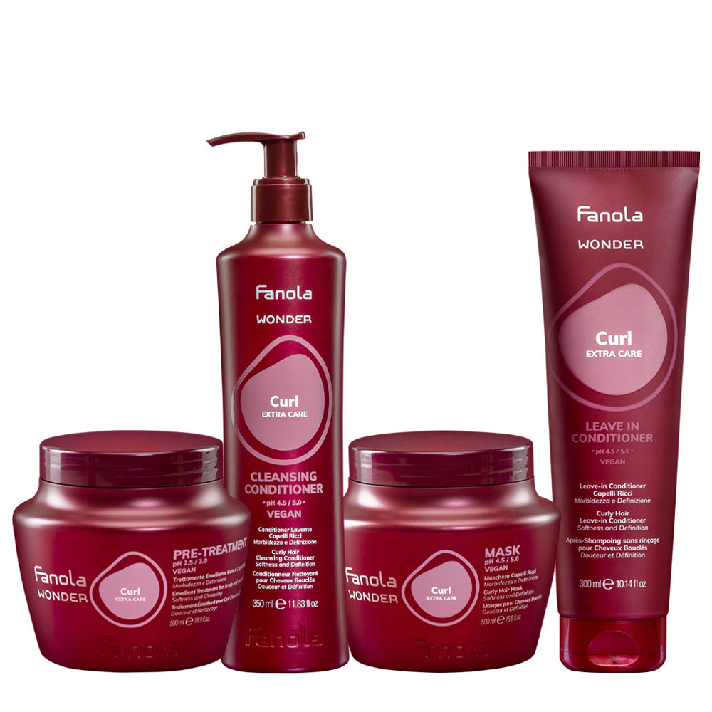 Fanola Wonder Curl Coily Routine