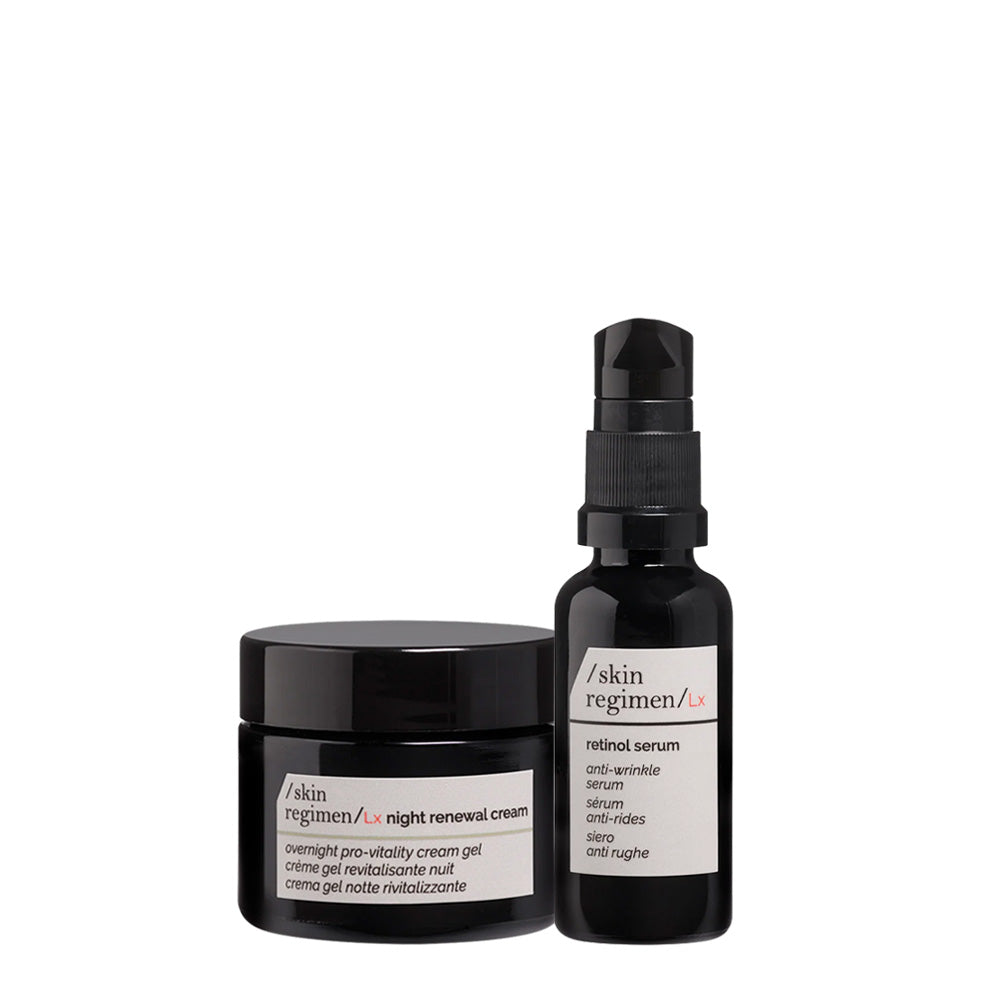 Comfort Zone Skin Regimen Lx Night Renewal Cream 50ml Retinol Serum 30ml