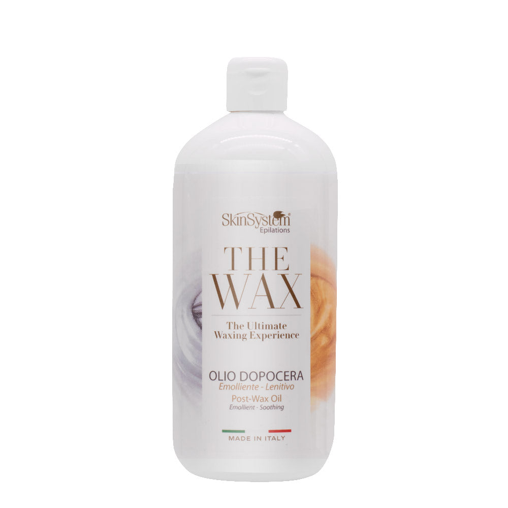 SkinSystem The Wax Post Wax Oil 500ml - olio dopocera emolliente lenitivo
