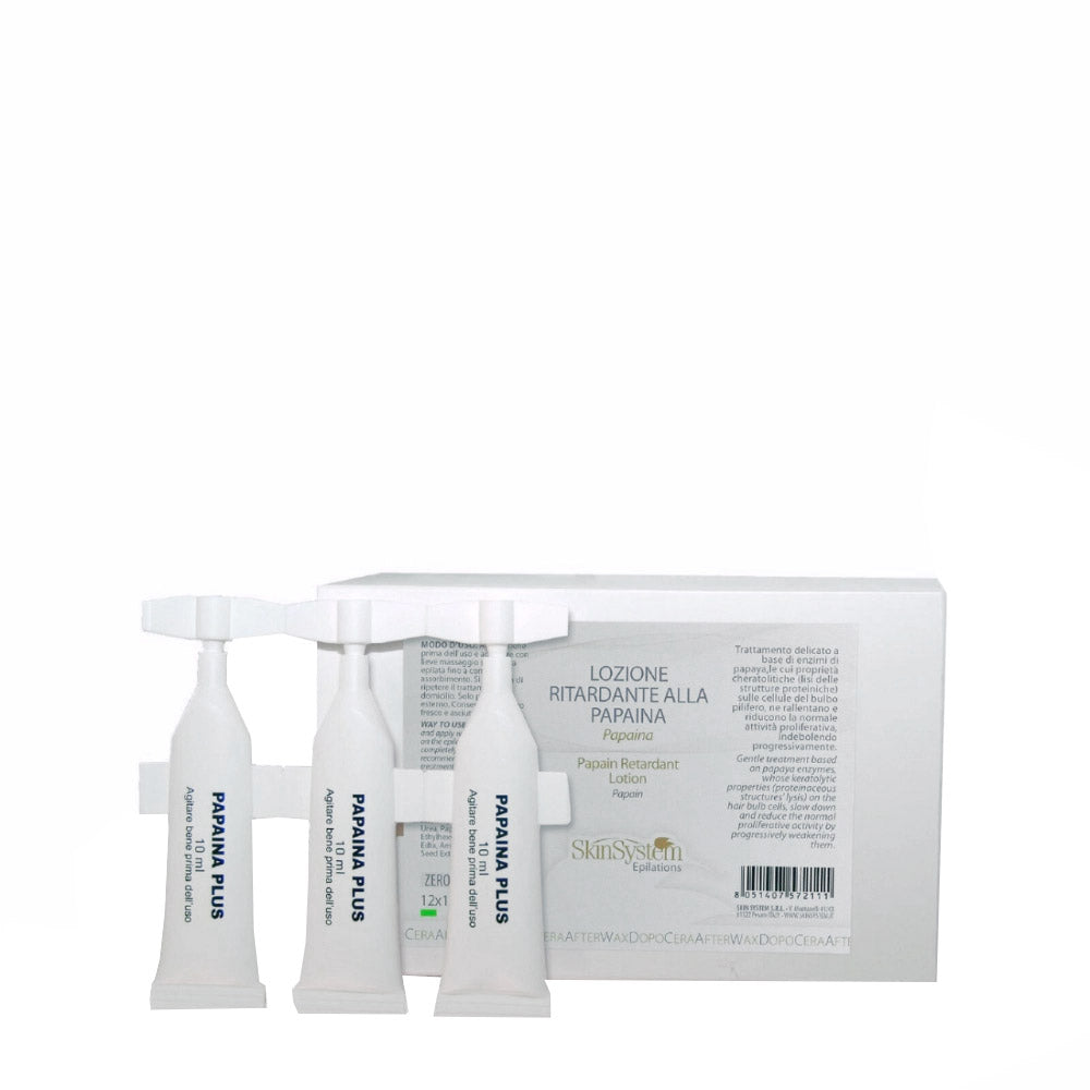 SkinSystem Papain Retardant Lotion 12x10ml - lozione ritardante alla papaina
