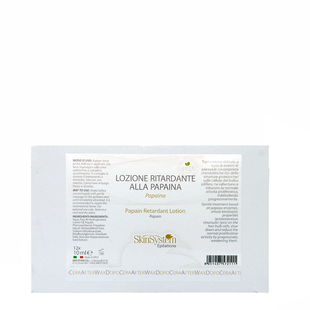 SkinSystem Papain Retardant Lotion 12x10ml - lozione ritardante alla papaina