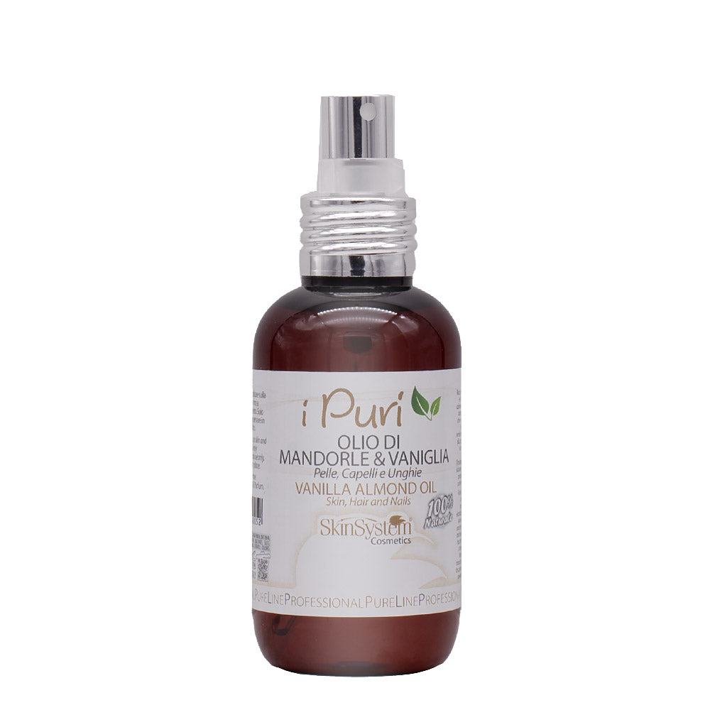 SkinSystem Vanilla Almond Oil 100ml - olio di mandorle e vaniglia