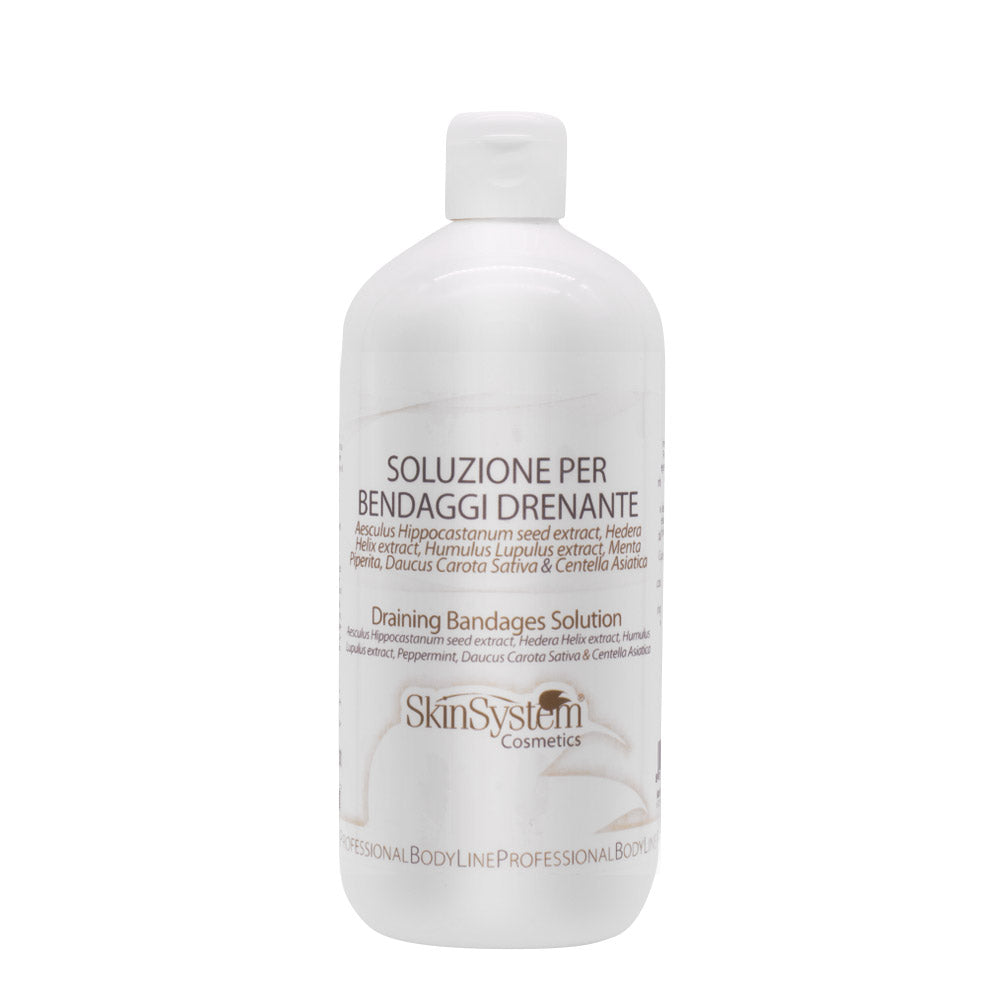 SkinSystem Draining Bandages Solution 500ml - soluzione drenante per bendaggi