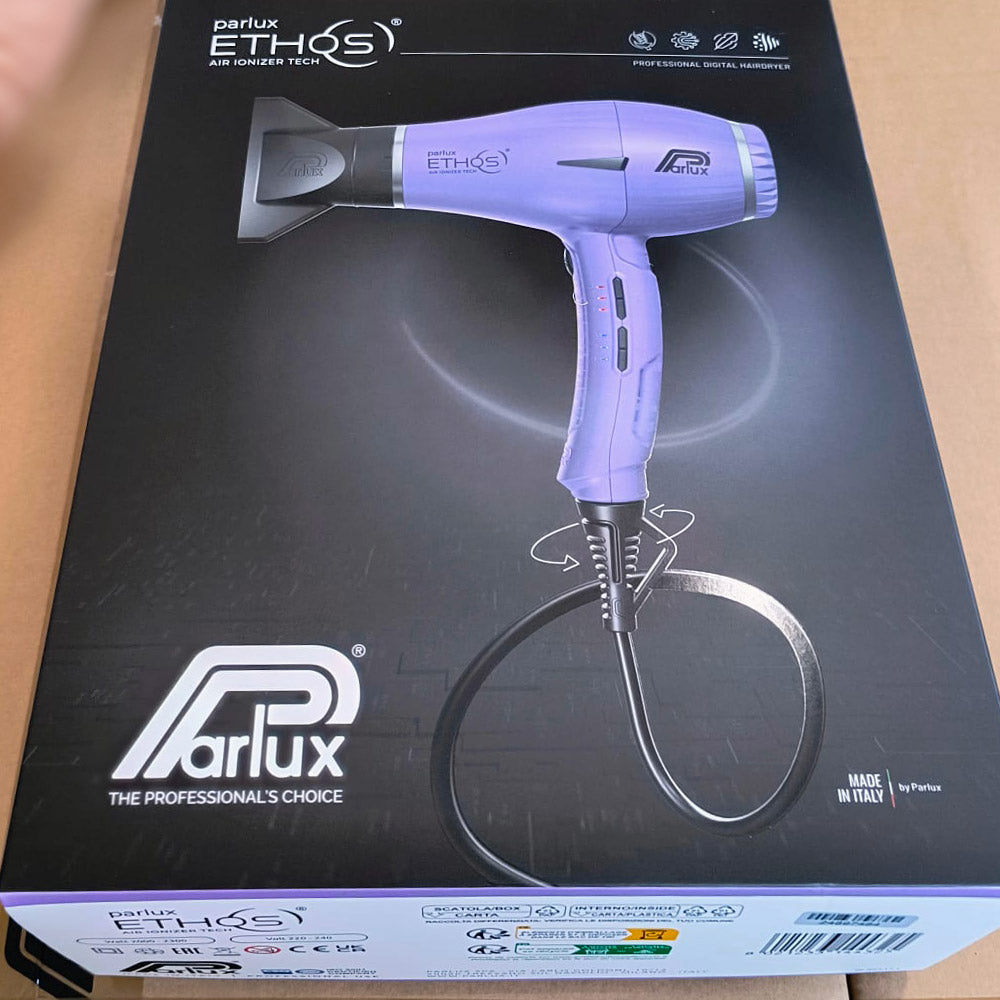 Parlux Ethos Air Ionizer Tech Purple - asciugacapelli