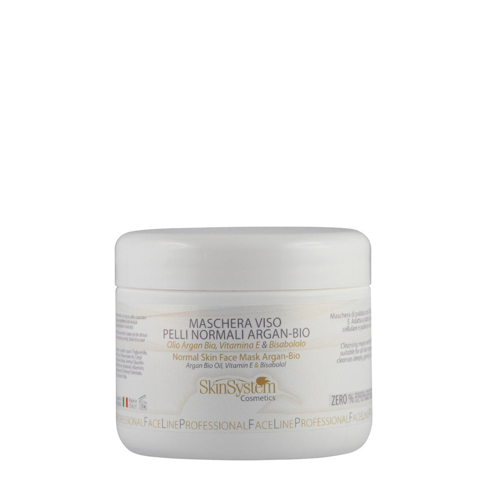 SkinSystem Normal Skin Face Mask Argan-Bio 250ml - maschera viso pelli normali