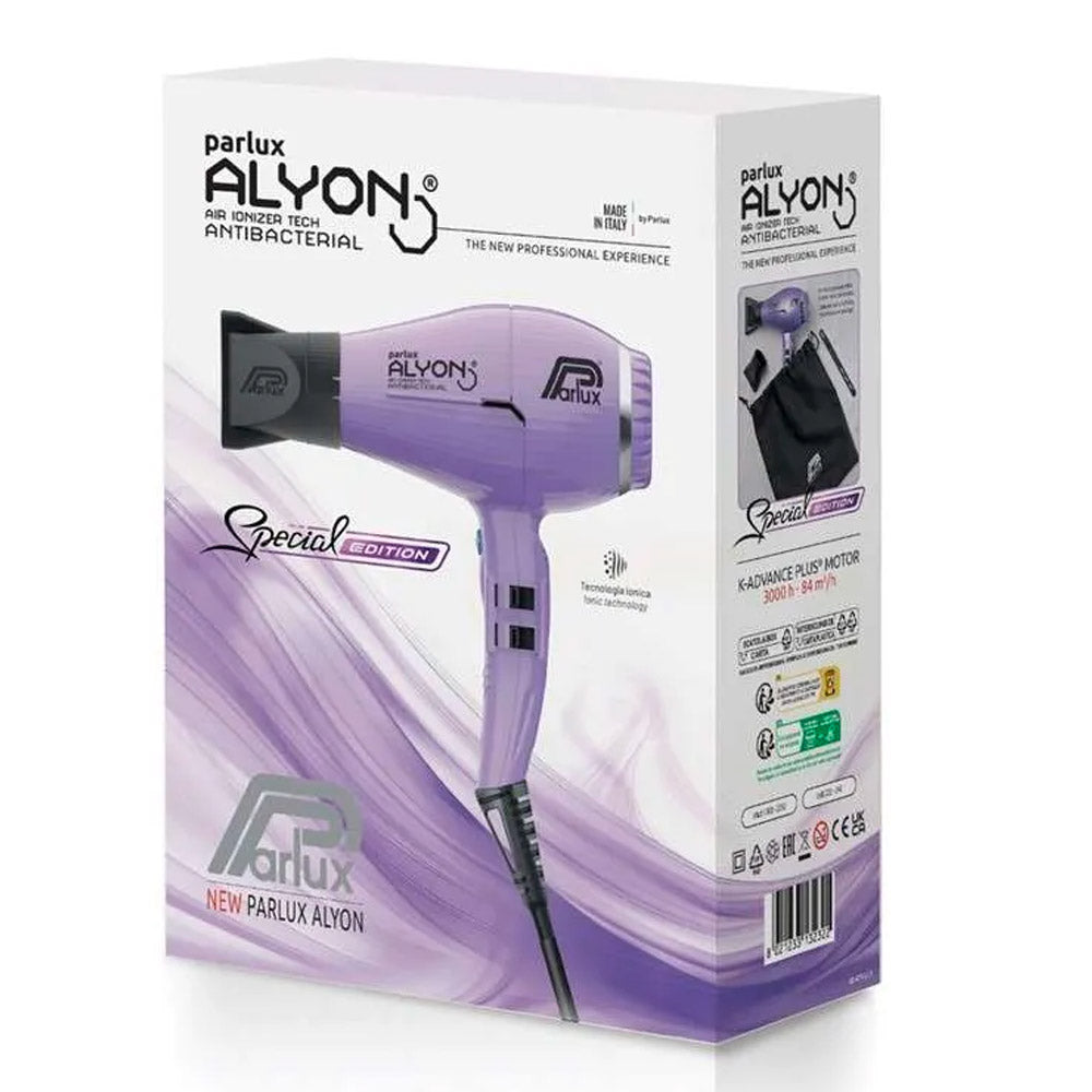 Parlux Alyon Air Ionizer Tech Antibacterial Special Edition Lilla