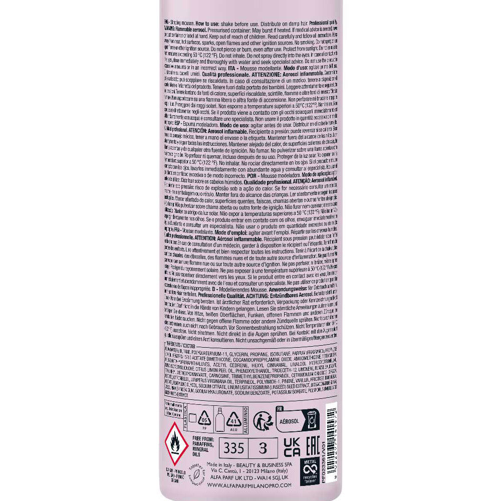Alfaparf Milano Semi Di Lino Style&Care Flexible Mousse 250ml