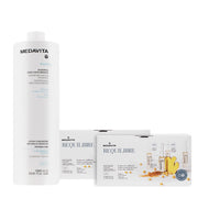 Medavita Requilibre Shampoo Sebo Equilibrante 1000ml e Fiale 12x6ml 2 Packs