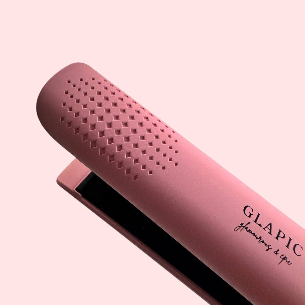 Glapic Bublegum Pink Classic Hair Straightener - piastra rosa pastello