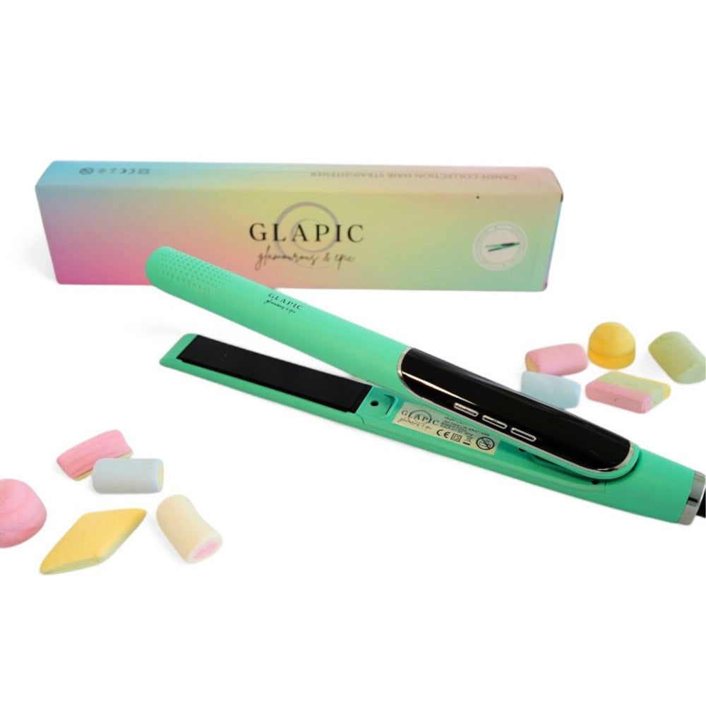 Glapic Mint Green Classic Hair Straightener - piastra verde pastello