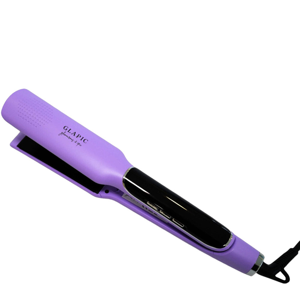Glapic Lavender Violet Large Hair Straightener - piastra viola pastello