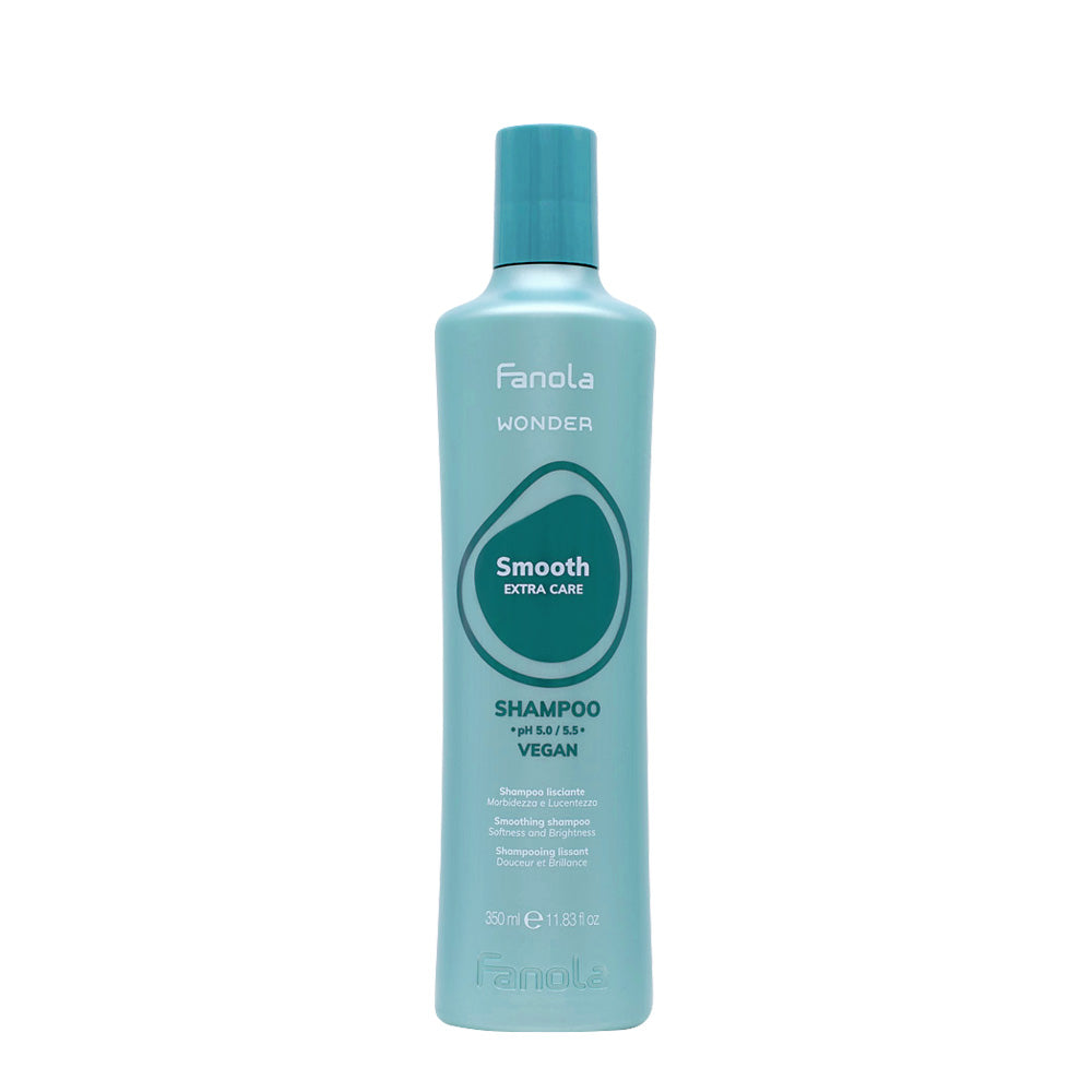 Fanola Wonder Smooth Extra Care Shampoo 350ml - shampoo lisciante