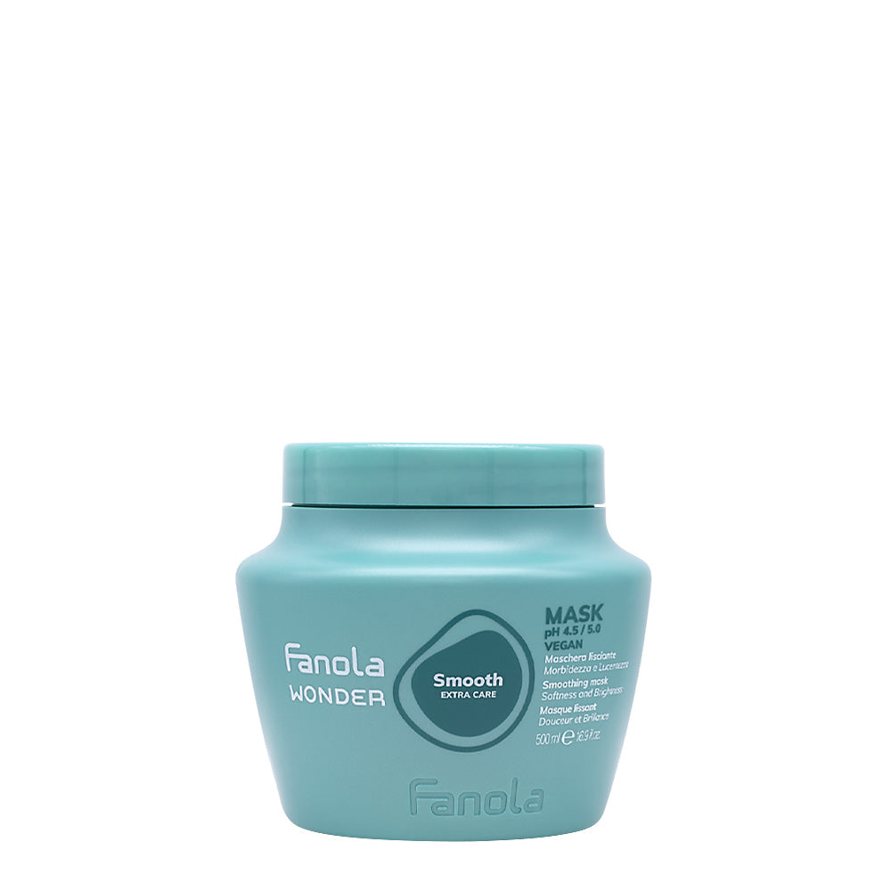Fanola Wonder Smooth Extra Care Mask 500ml - maschera lisciante