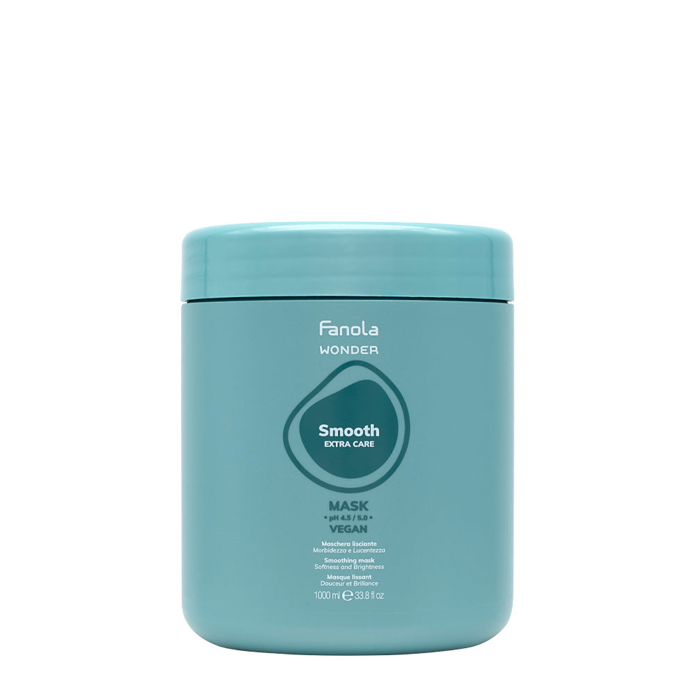 Fanola Wonder Smooth Extra Care Mask 1000ml - maschera lisciante