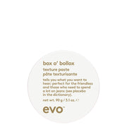 Evo Style Box o' Bollox Texture Paste 90gr - cera texturizzante tenuta extra forte