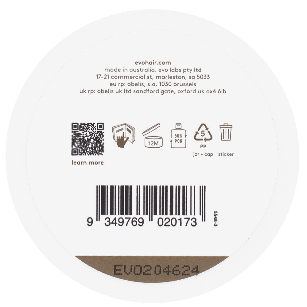 Evo Style Box o' Bollox Texture Paste 90gr - cera texturizzante tenuta extra forte