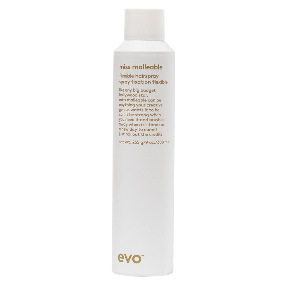 Evo Style Miss Malleable Flexible Hairspray 300ml - lacca tenuta forte