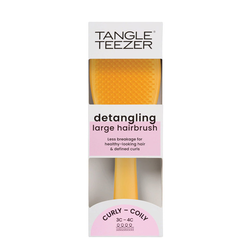 Tangle Teezer The Large Ultimate Detangler Naturally Curly Daffodil Yellow