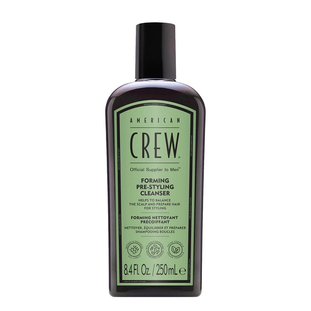 American Crew Forming Pre-Styling  Cleaser 250ml - shampoo pre-styling per ricci