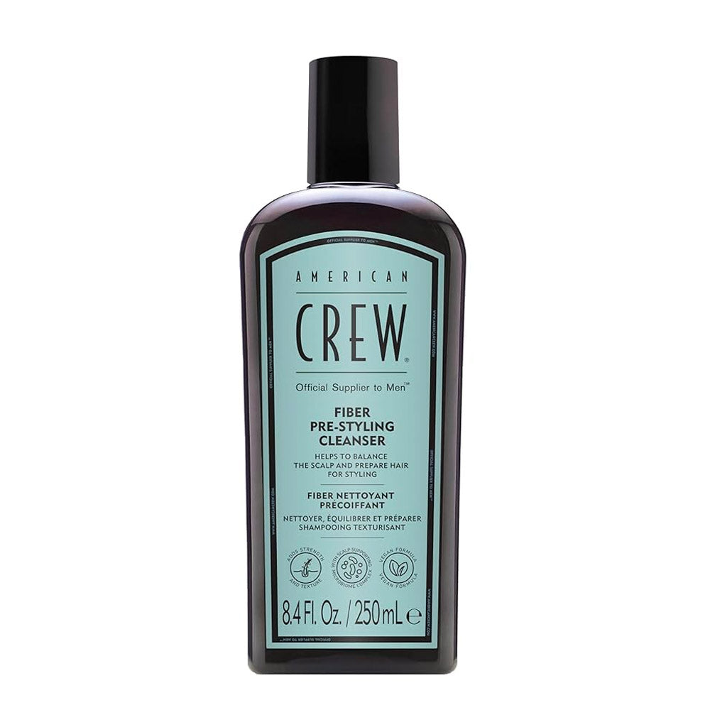American Crew Fiber Pre - Styling Shampoo 250ml - shampoo pre styling capelli danneggiati
