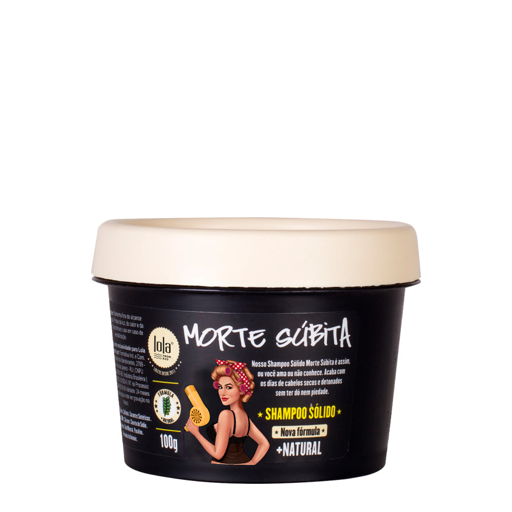 Lola From Rio Morte Súbita Shampoo Sólido 100gr - shampoo solido purificante