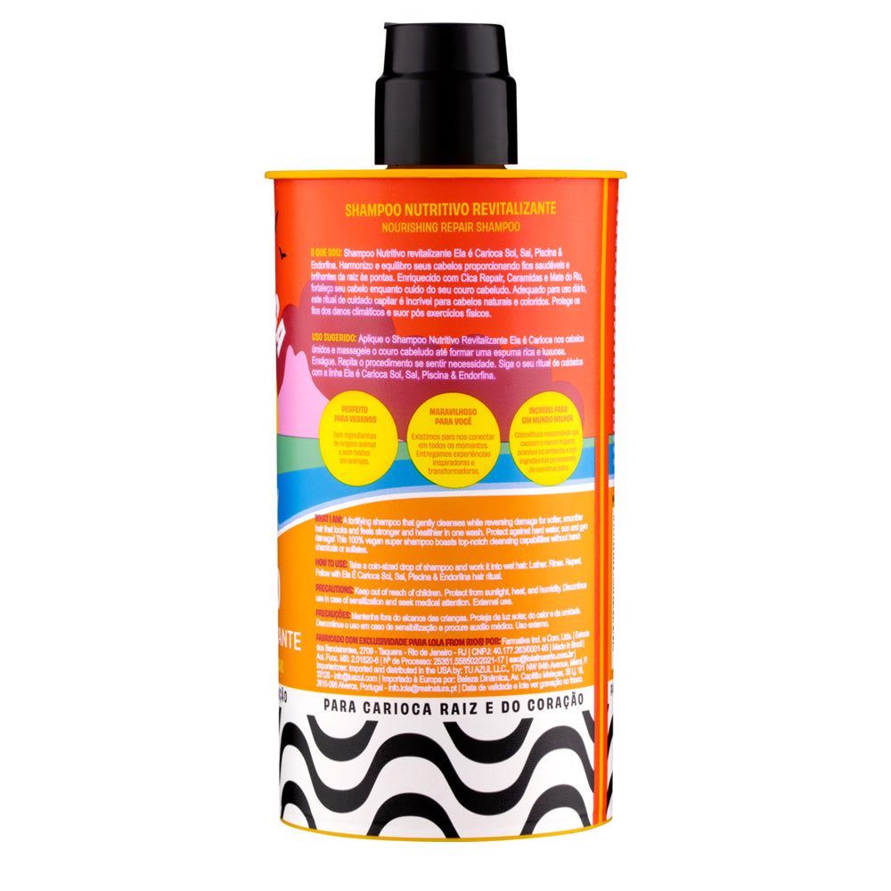 Lola From Rio Ela É Carioca Shampoo Nutritivo Revitalizante 500ml
