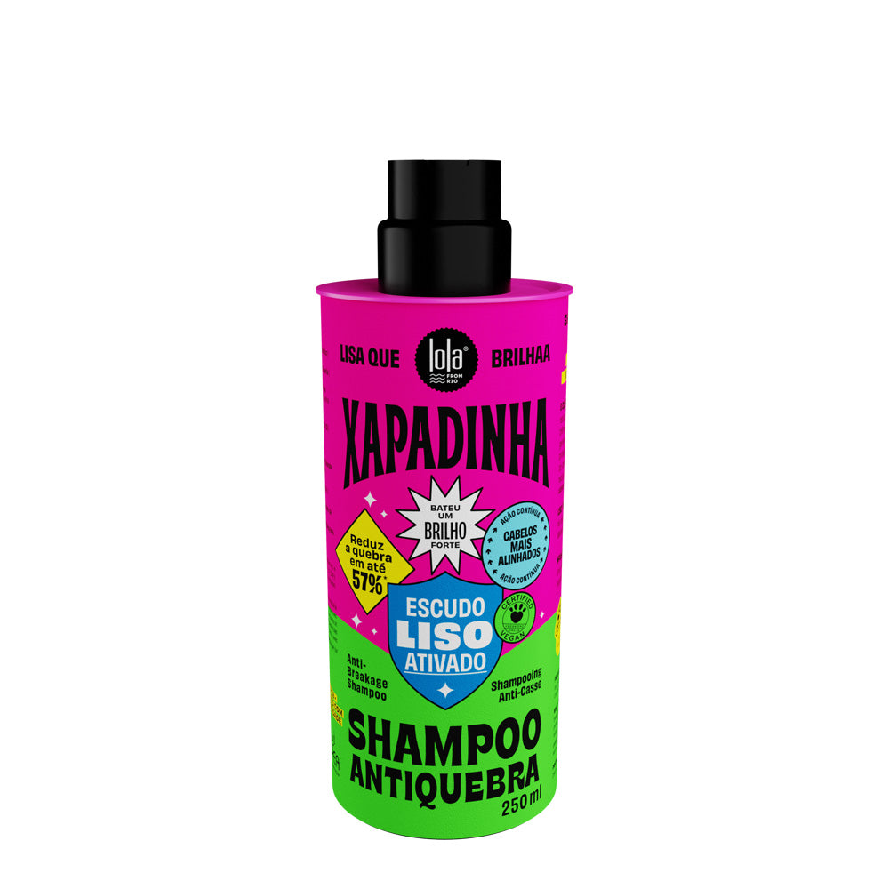 Lola From Rio Xapadinha Shampoo Antiquebra 250ml - shampoo anticrespo