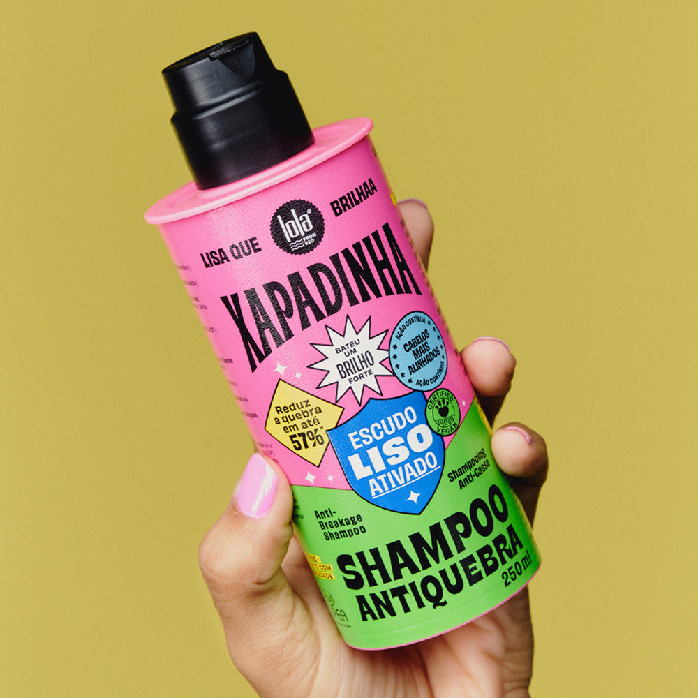Lola From Rio Xapadinha Shampoo Antiquebra 250ml - shampoo anticrespo