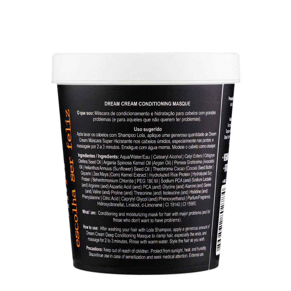 Lola From Rio Dream Cream 450 - maschera super idratante capelli indisciplinati