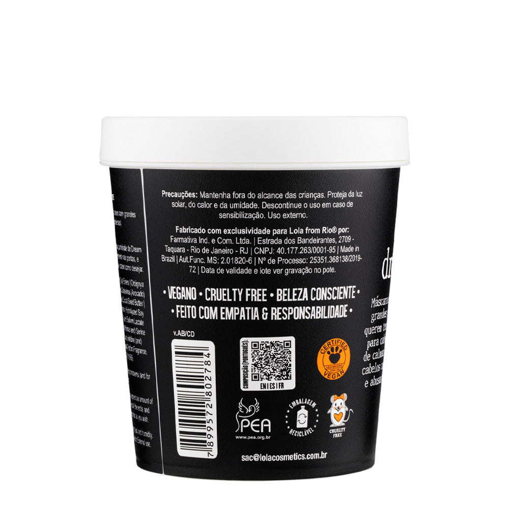 Lola From Rio Dream Cream 450 - maschera super idratante capelli indisciplinati