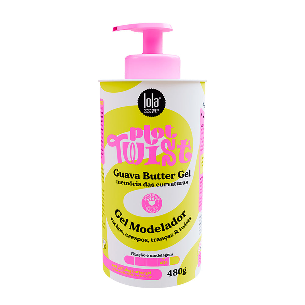 Lola From Rio Plot Twist Guava Butter Gel 480gr - gel capelli ricci