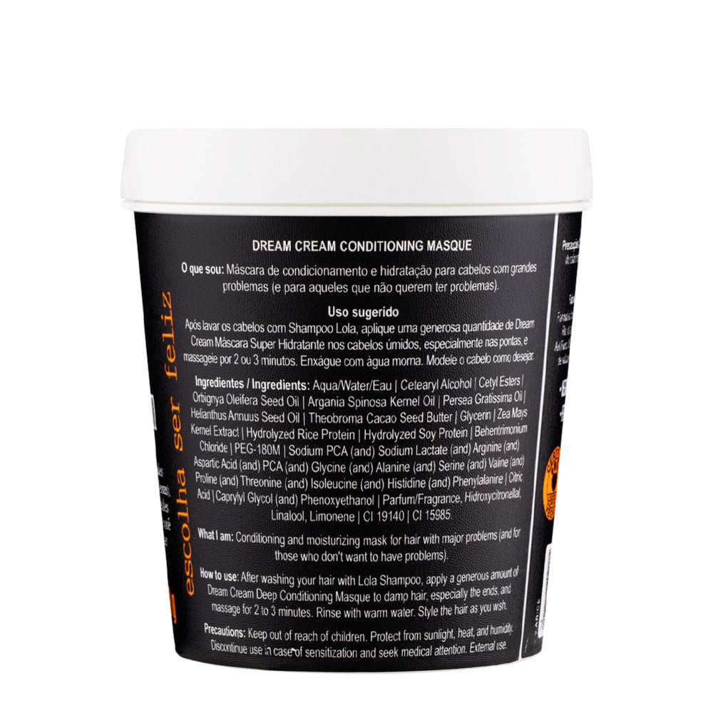 Lola From Rio Dream Cream 200gr -maschera super idratante capelli indisciplinati