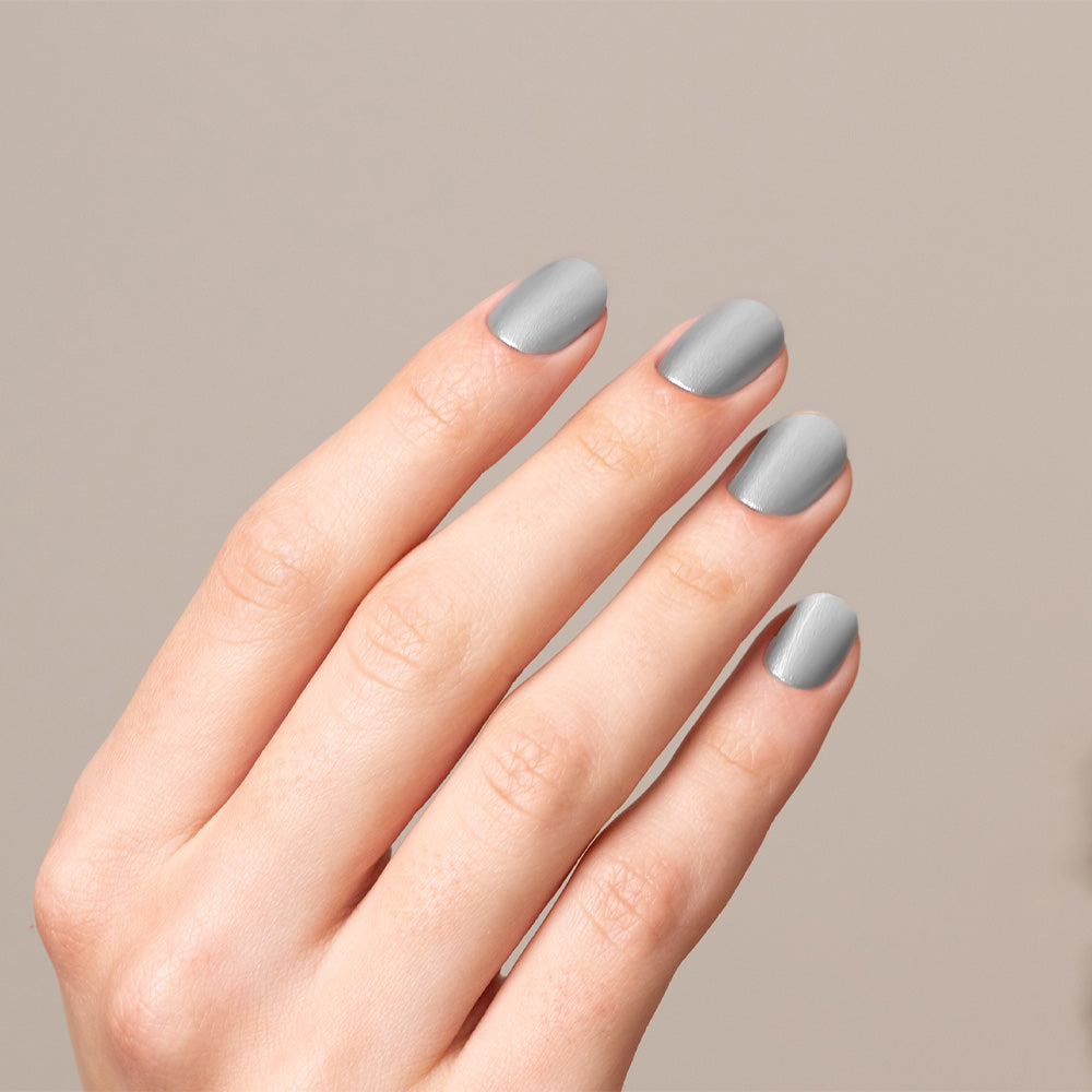 Mesauda Gelegant Gel Polish 814 Silver 8ml - smalto semipermanente