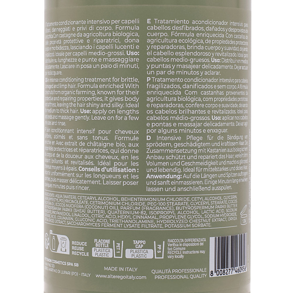 Alterego Curego Nourish Mask 950ml - maschera nutriente