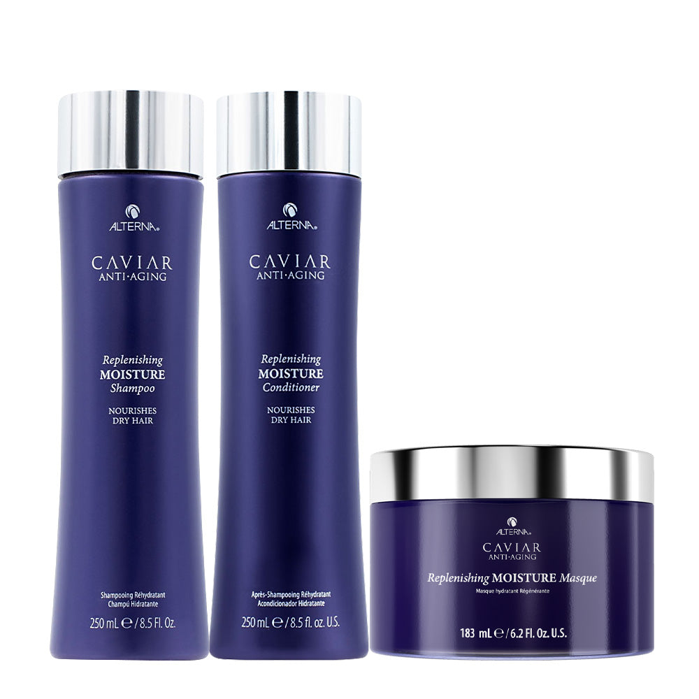 Alterna Caviar Anti-aging Replenishing Moisture Trio Set