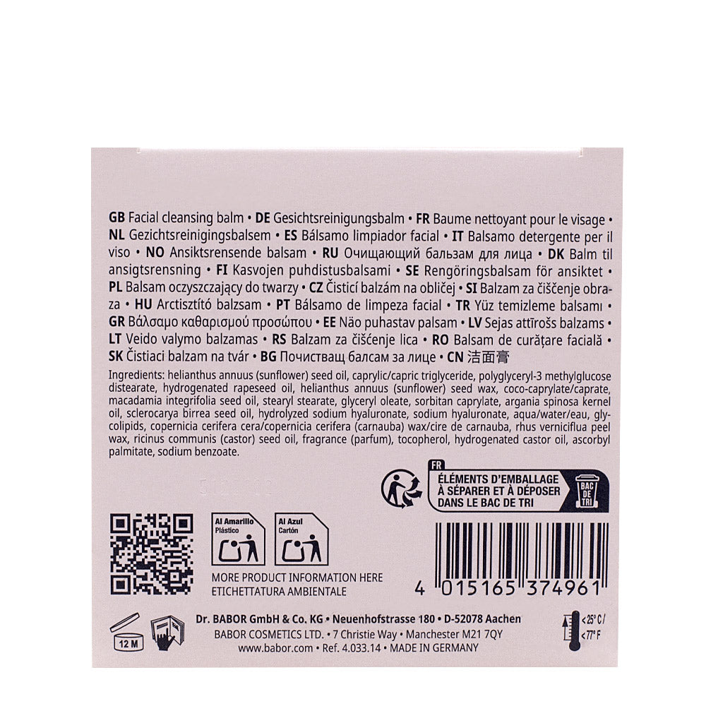 Babor Hyaluronic Cleansing Balm 150ml - balsamo detergente nutriente