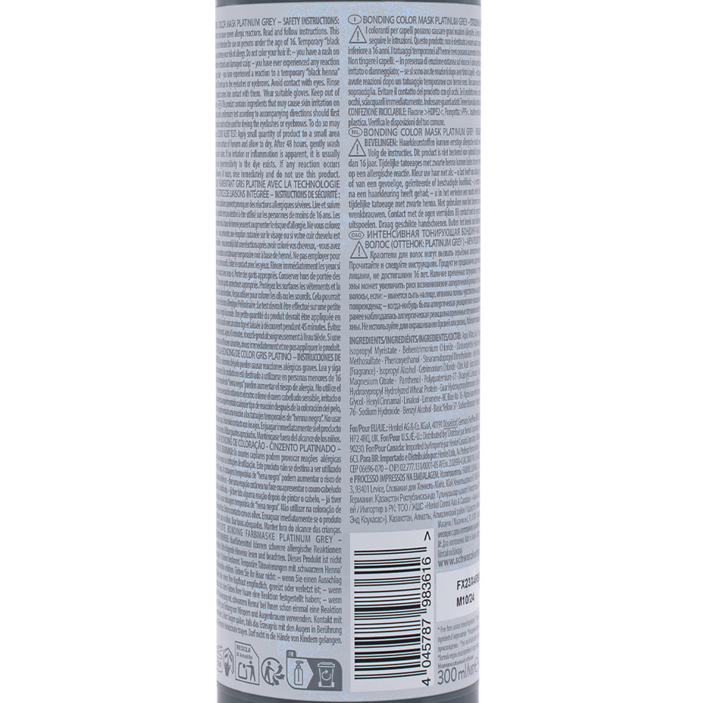 Schwarzkopf Chroma ID Color Mask 9-12 Platinum Grey 300ml